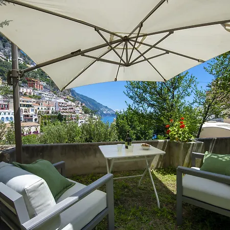 Deli, In Positano, Sea View, Ac Villa