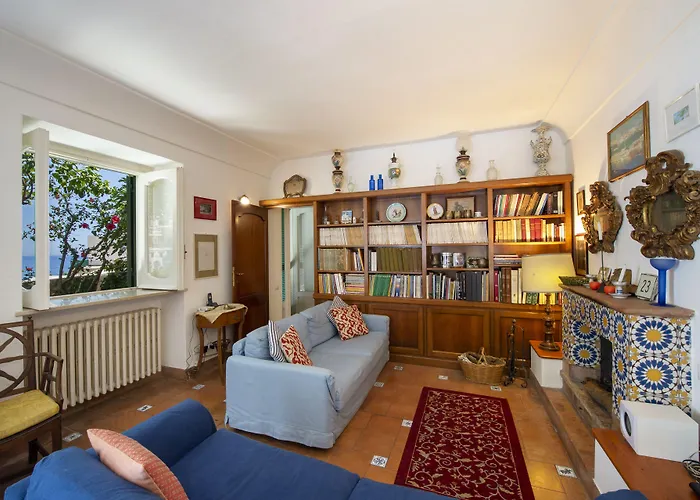 Deli, In Positano, Sea View, Ac Вілла Позітано