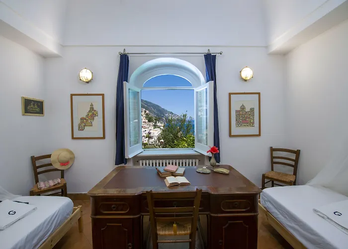 Deli, In Positano, Sea View, Ac Villa Positano